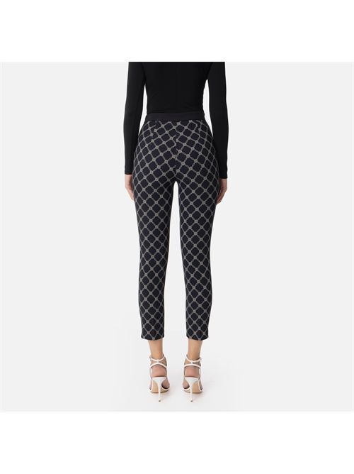 pants woman black ELISABETTA FRANCHI | PAS7151E2/685